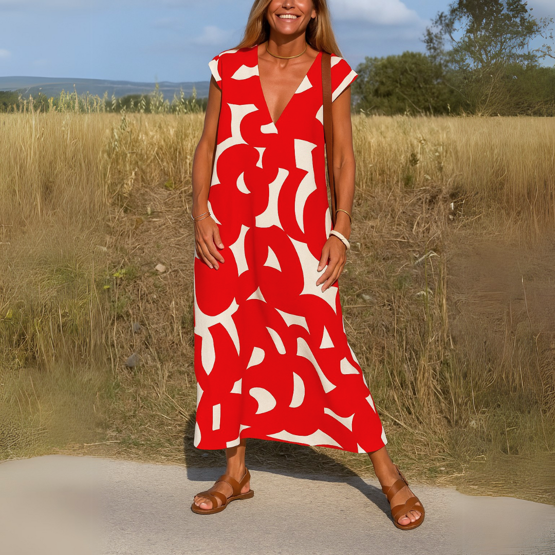 Zara | Bold Print Everyday Maxi