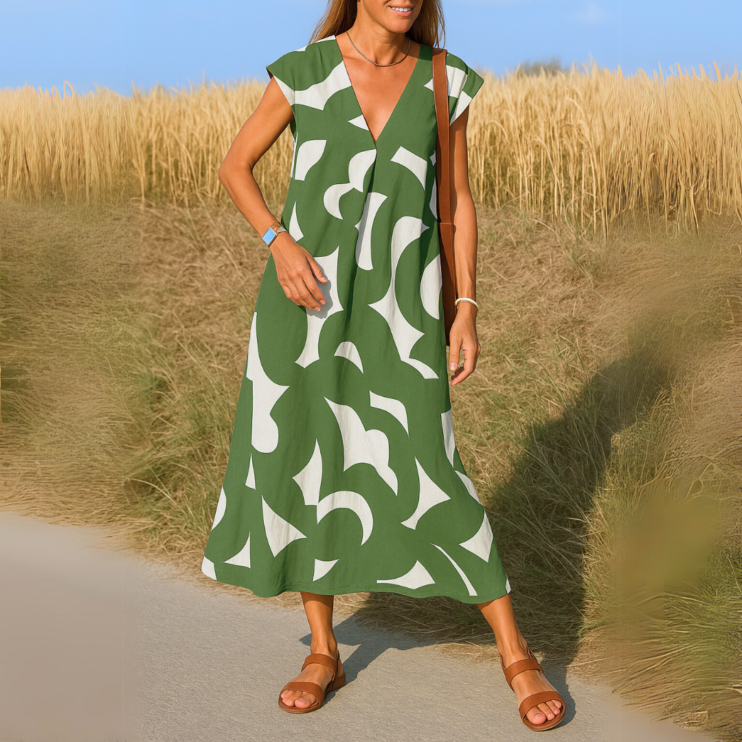 Zara | Bold Print Everyday Maxi