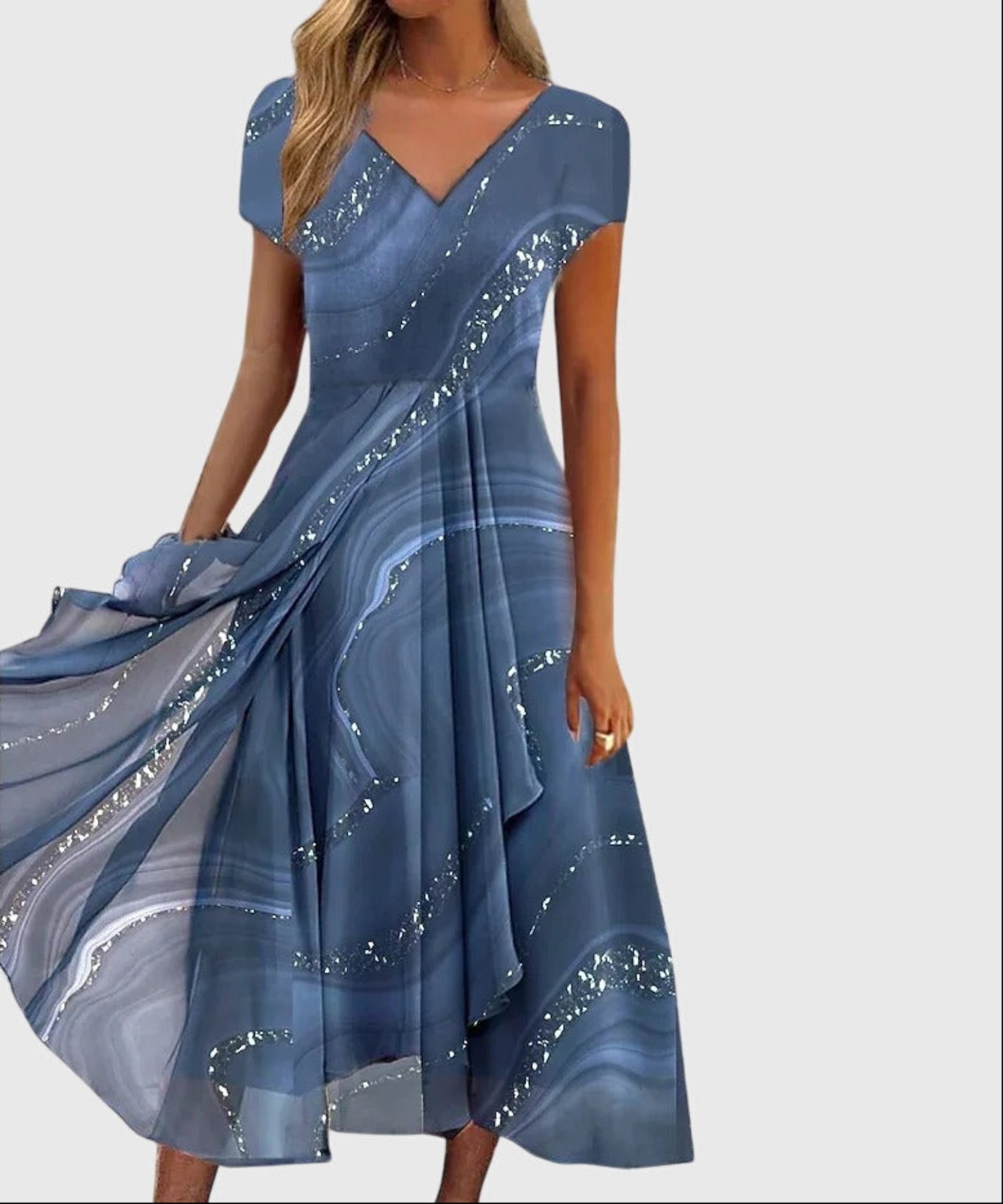 Aubrielle™ | Flowing Midi Dress