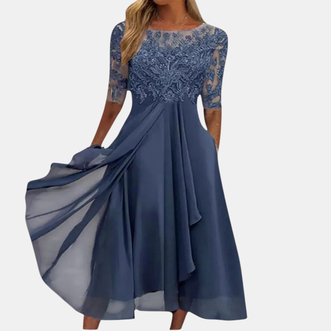 Rhonda™ | Garden Party Between Seasons Dress