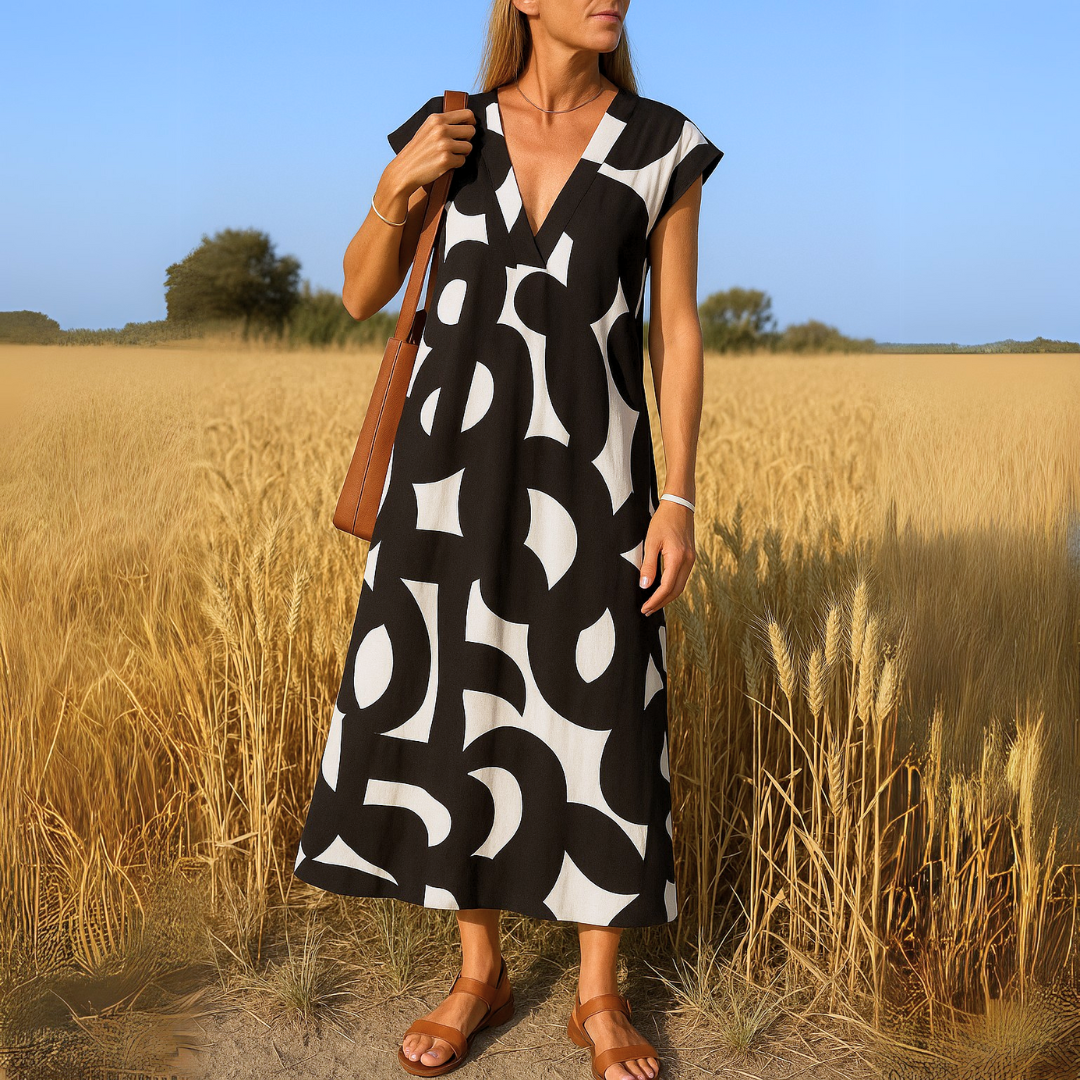 Zara | Bold Print Everyday Maxi
