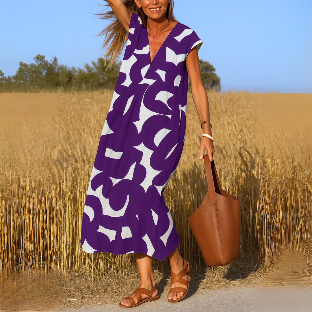 Zara | Bold Print Everyday Maxi