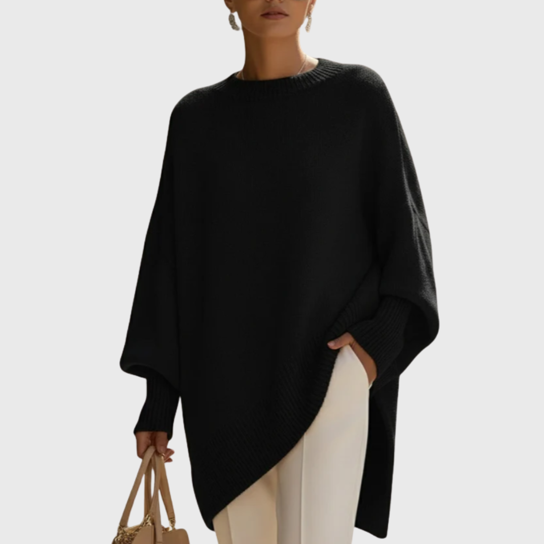 Livia | Easy Layering Knit Poncho