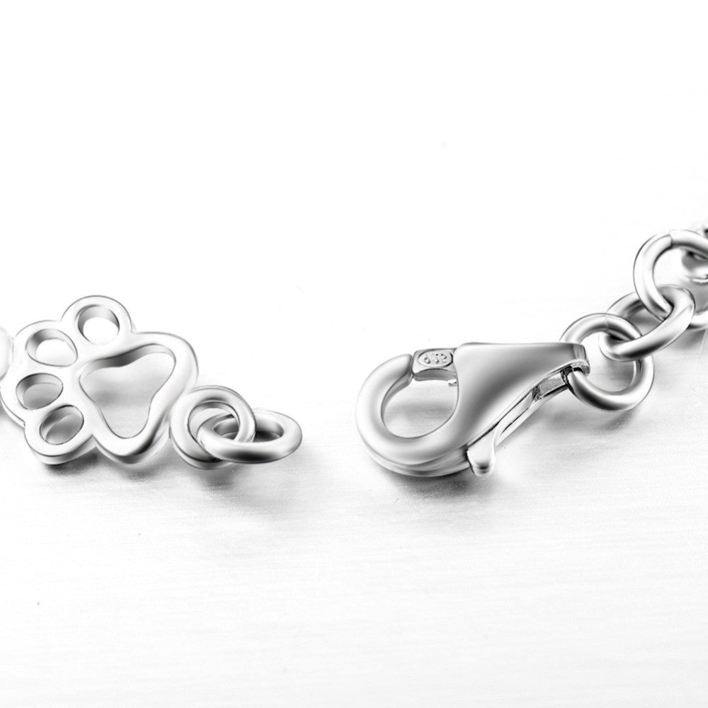 Liora™ | Paw & Bone Charm Bracelet