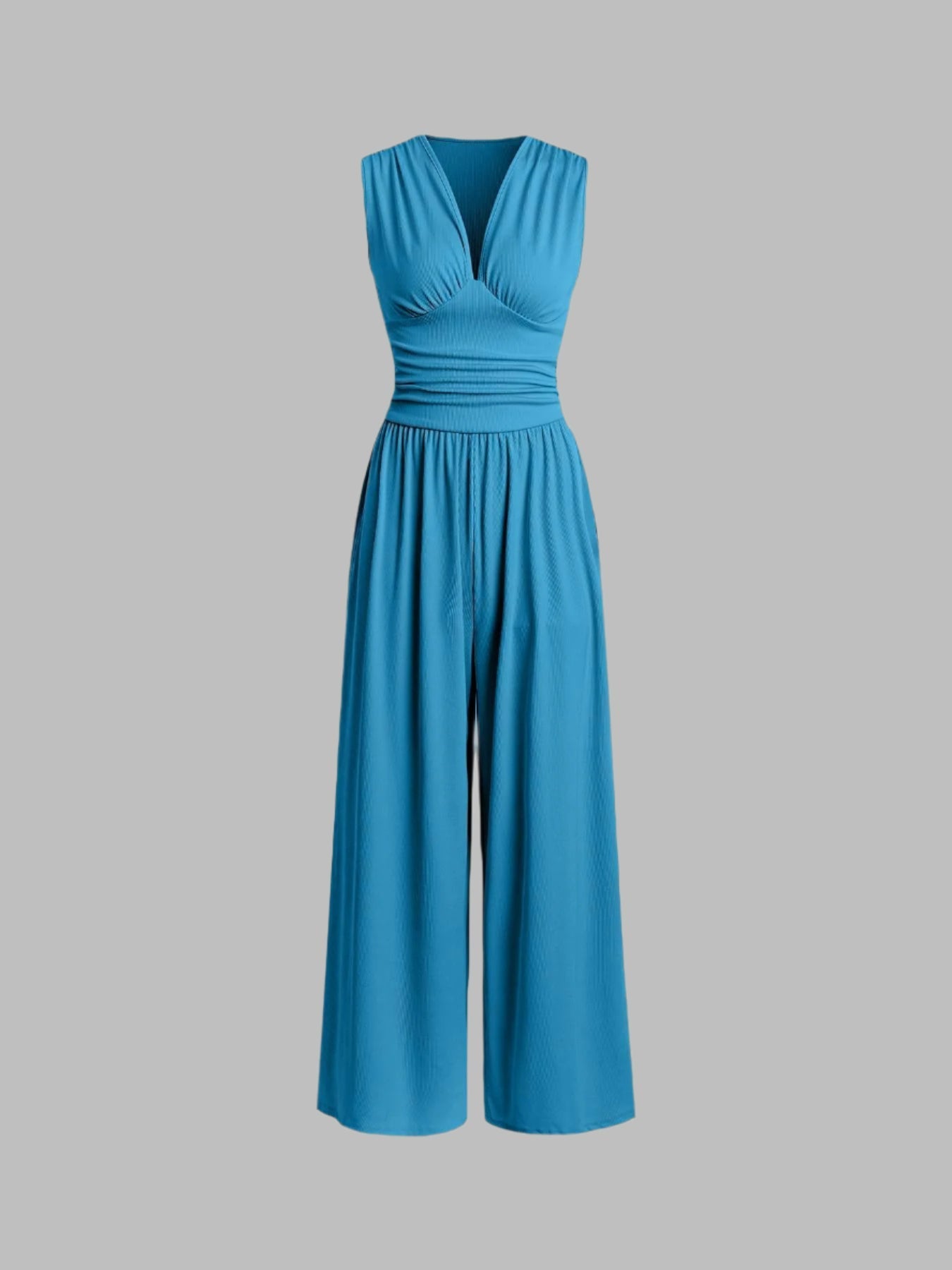 Channel | Chic Sleeveless Wide-Leg Jumpsuit