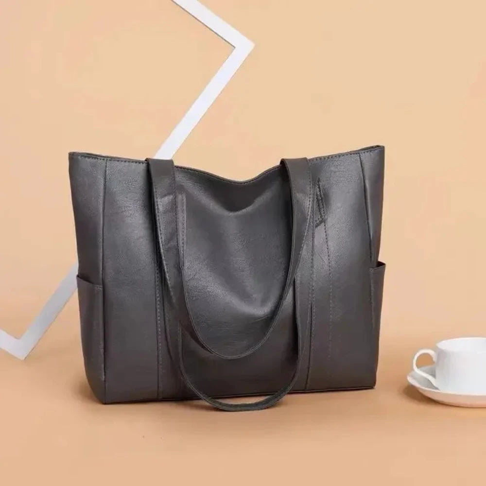 Susan™ | Luxury Minimalist Vegan Leather Shoulder Bag