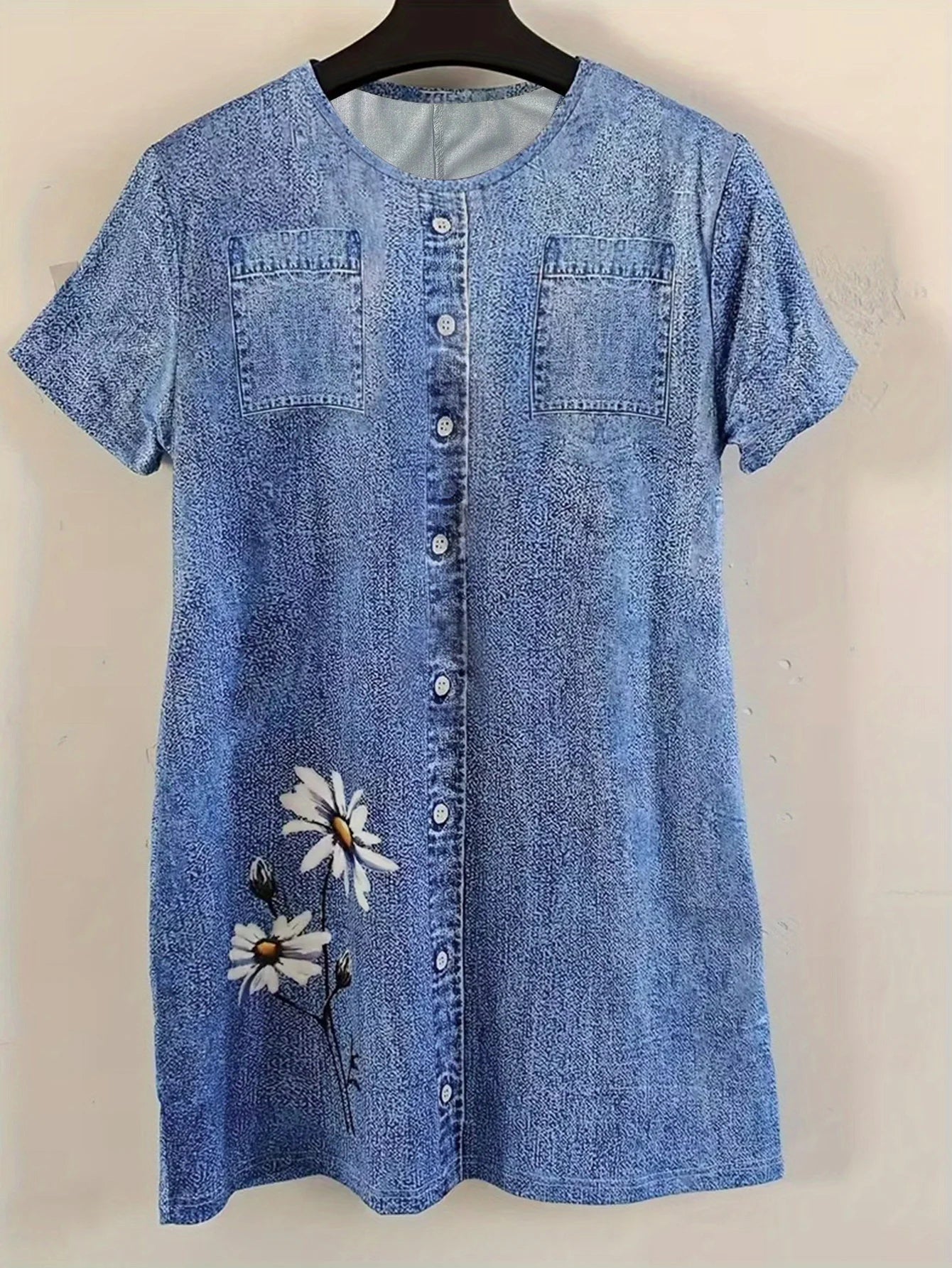 Amalia | Midi Denim Dress