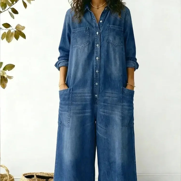 Alexia | Denim Jumpsuit