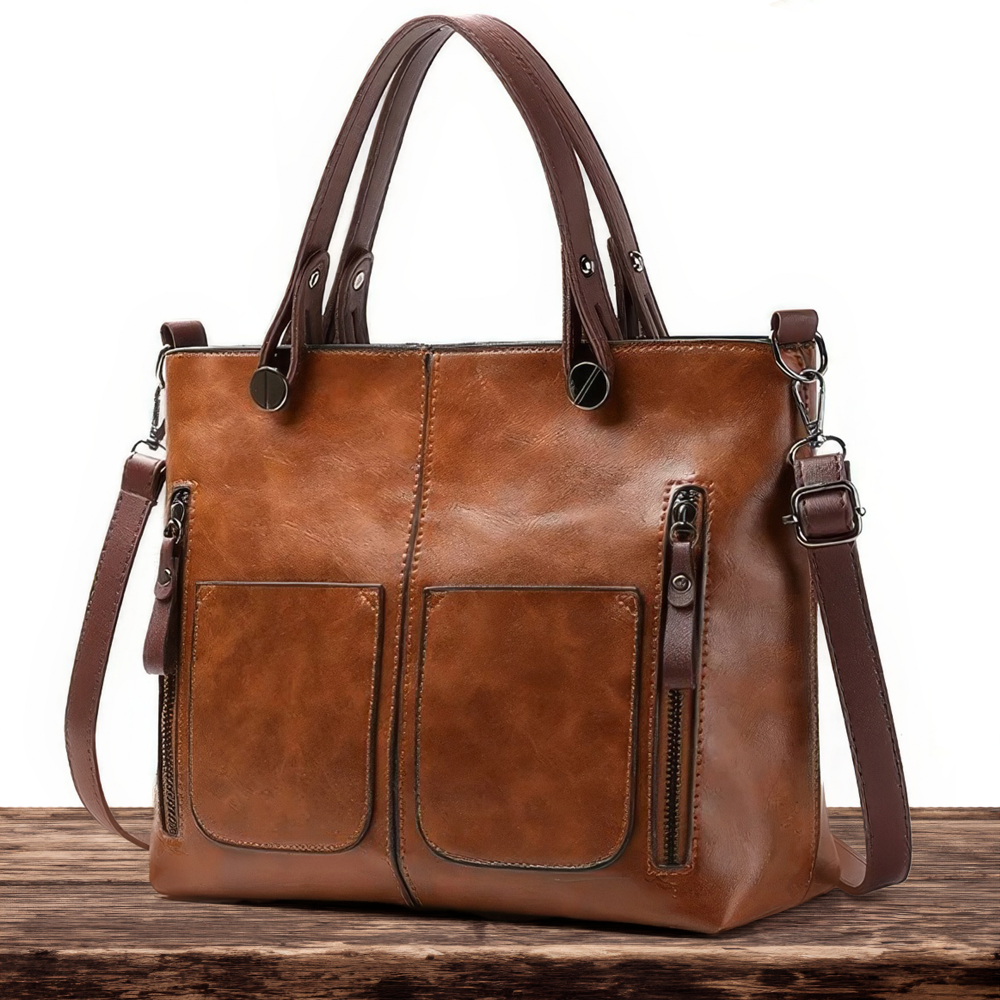 Nancy™ | Vegan Leather Bag with Timeless Elegance