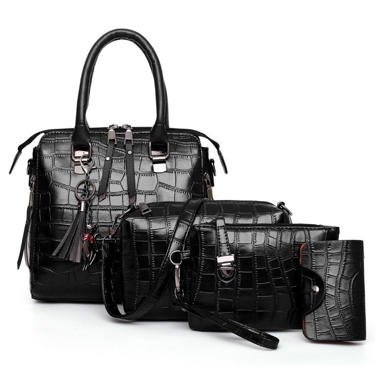 Aveline™ | 4-Piece Vegan Leather Bag Set