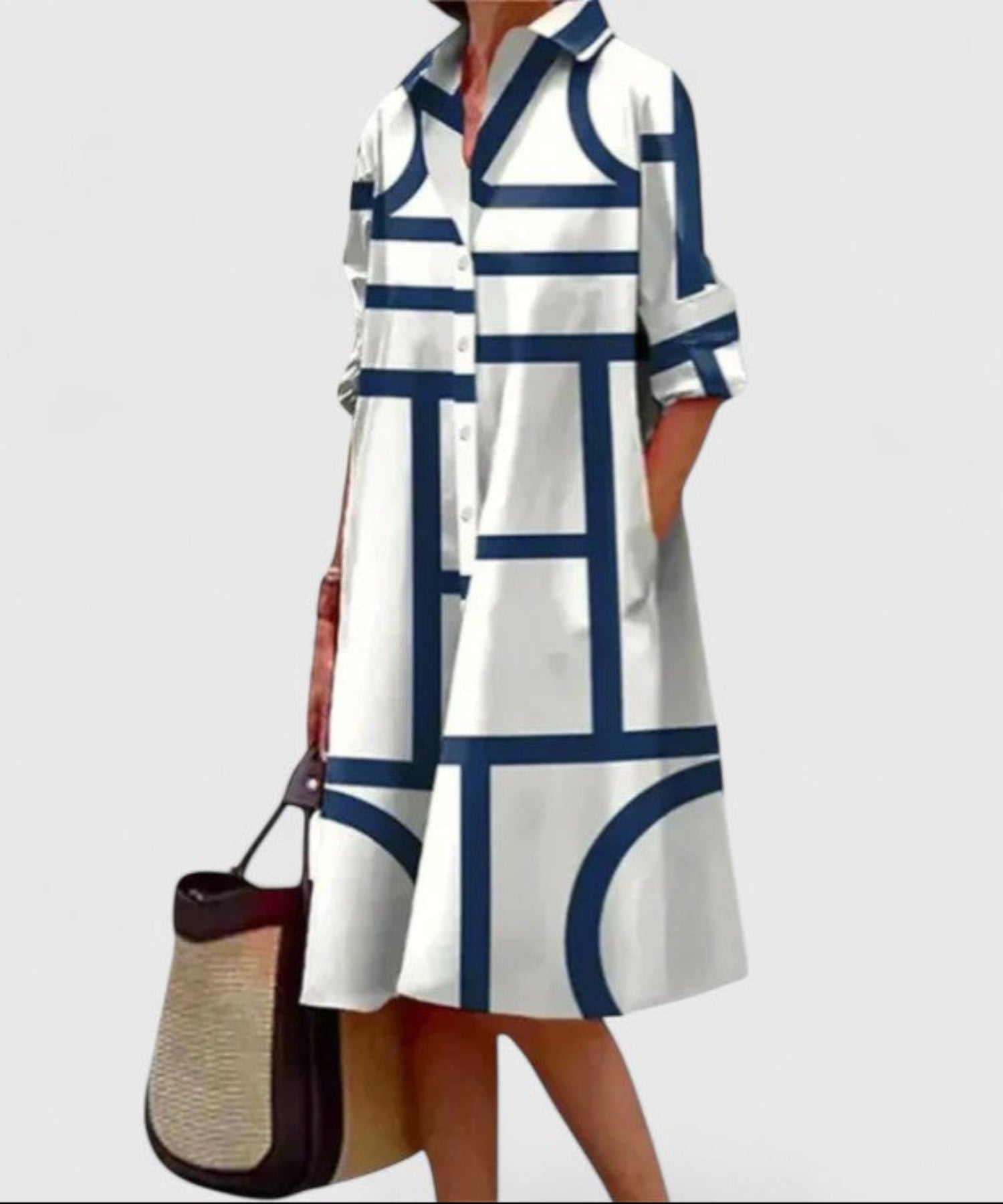 Charlene | Sophisticated Midi Dress