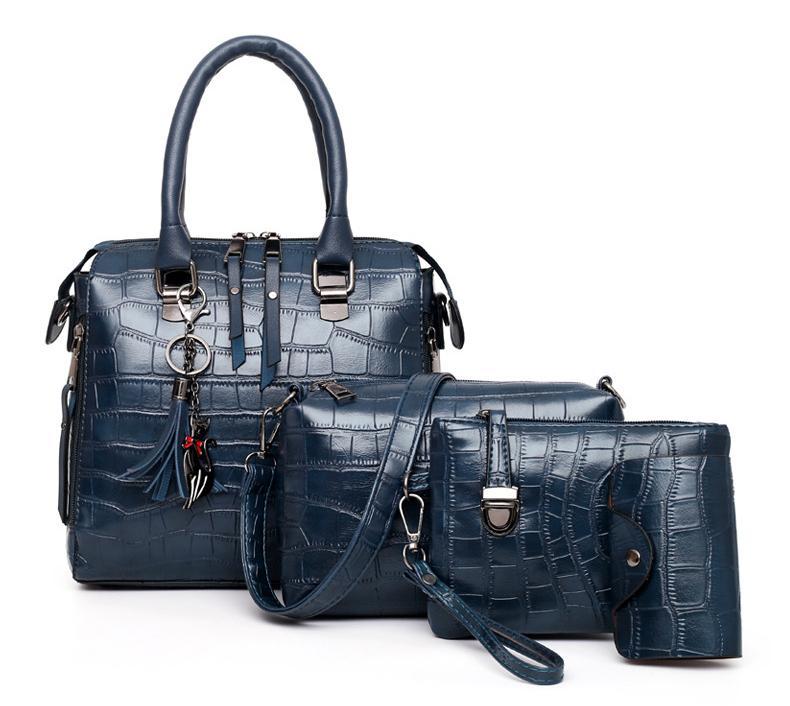 Aveline™ | 4-Piece Vegan Leather Bag Set