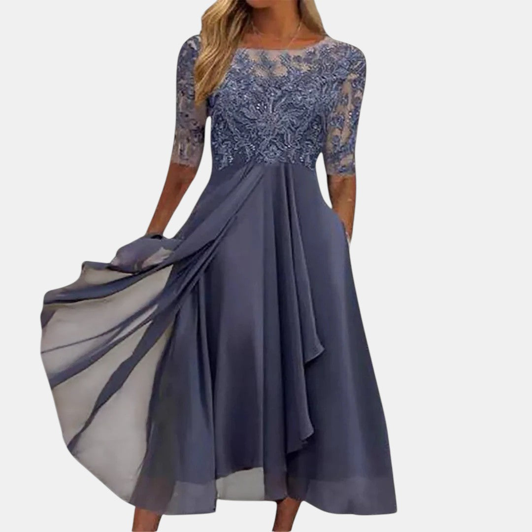 Rhonda™ | Garden Party Between Seasons Dress