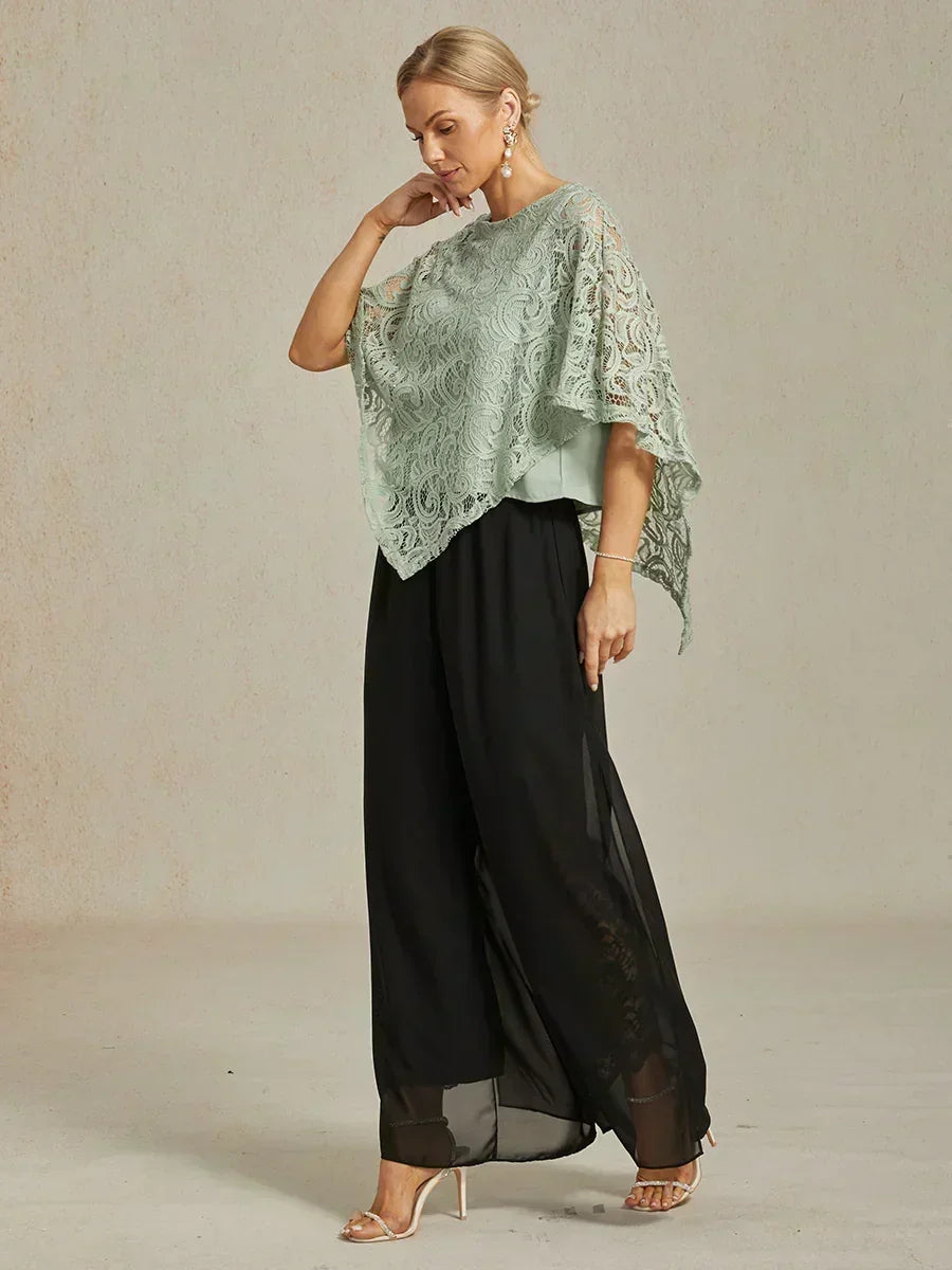 Fluressa | Split Hem Flow Trousers