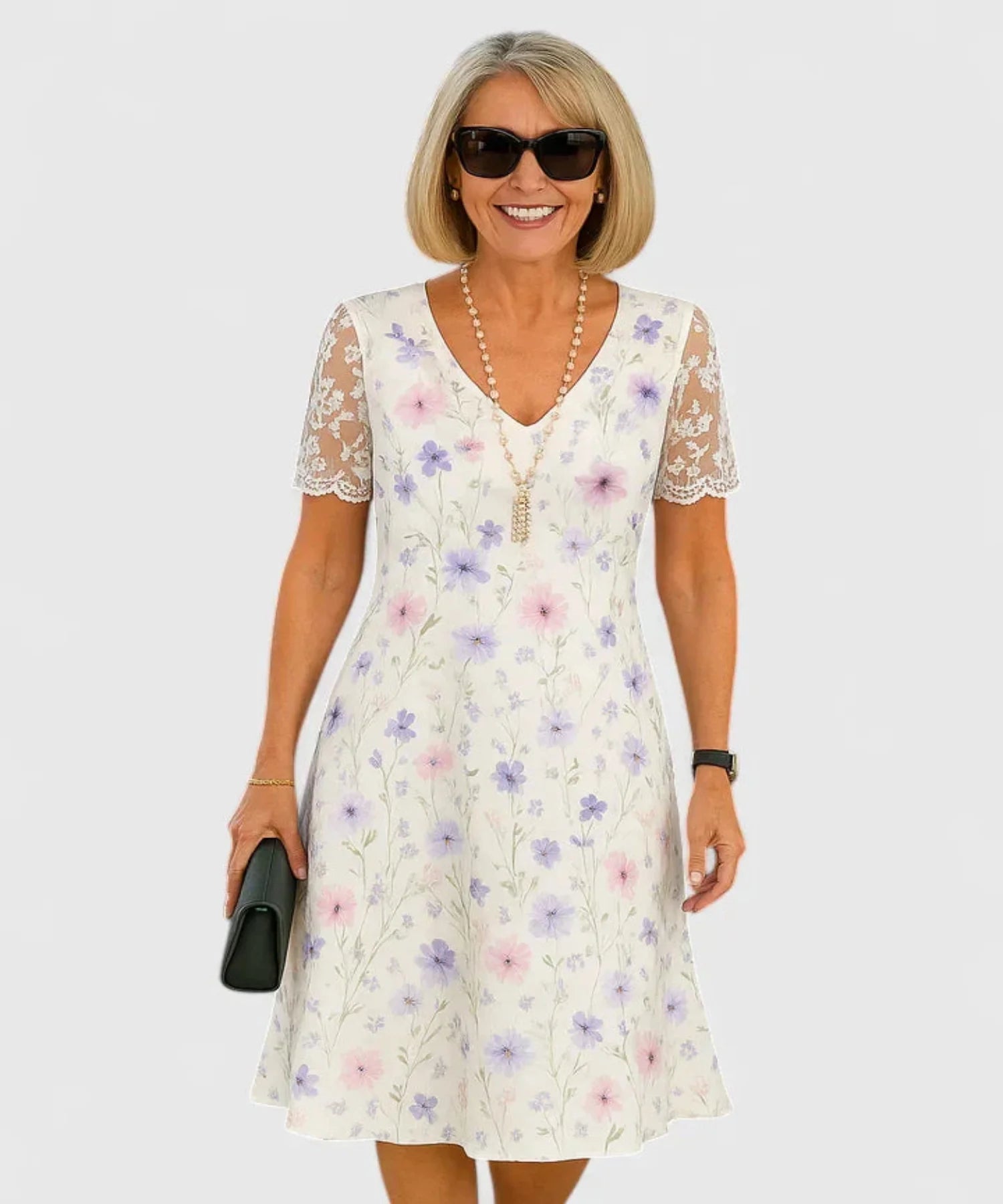 Brislyn | Elegant Midi Dress