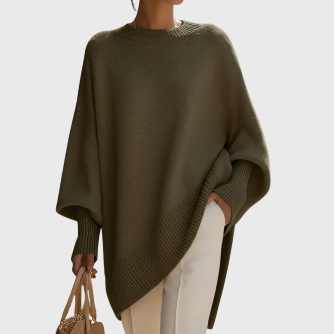 Livia | Easy Layering Knit Poncho