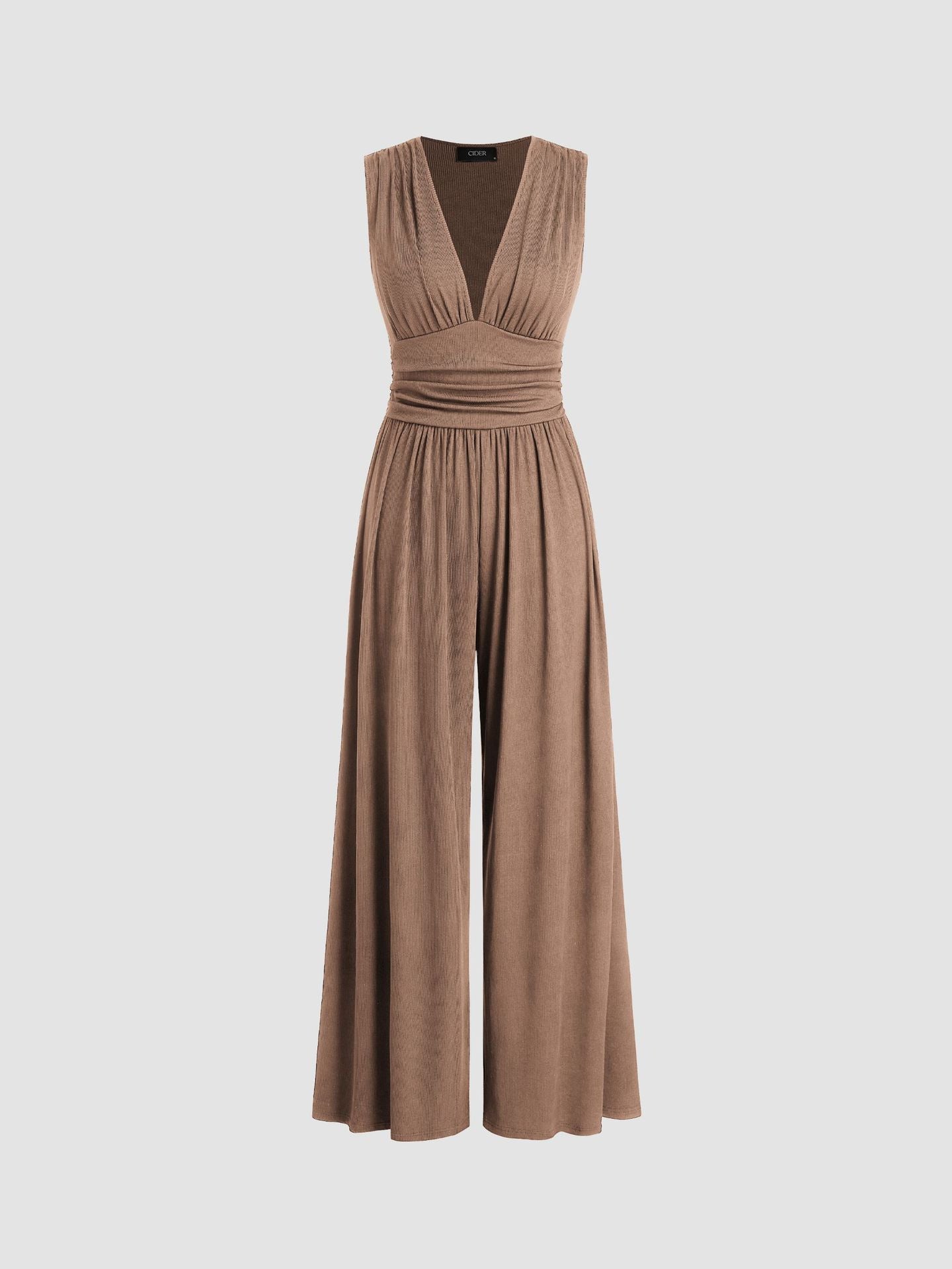 Channel | Chic Sleeveless Wide-Leg Jumpsuit