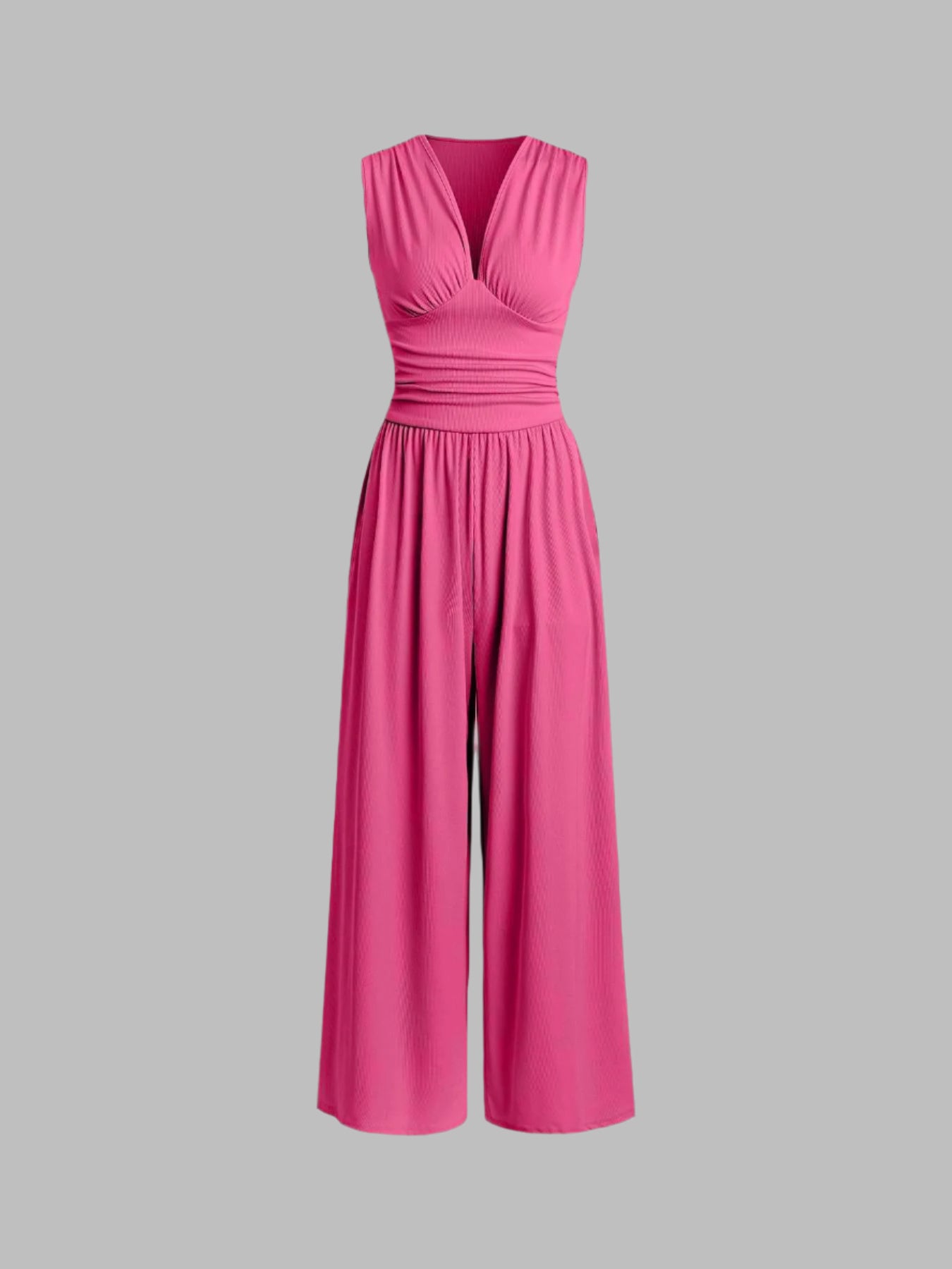 Channel | Chic Sleeveless Wide-Leg Jumpsuit