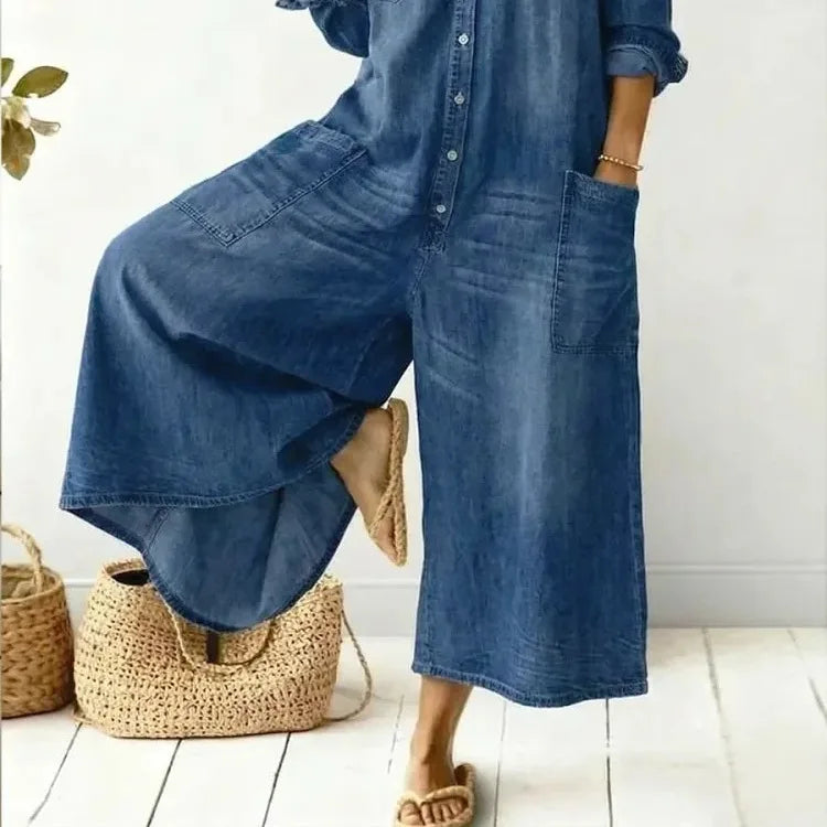 Alexia | Denim Jumpsuit