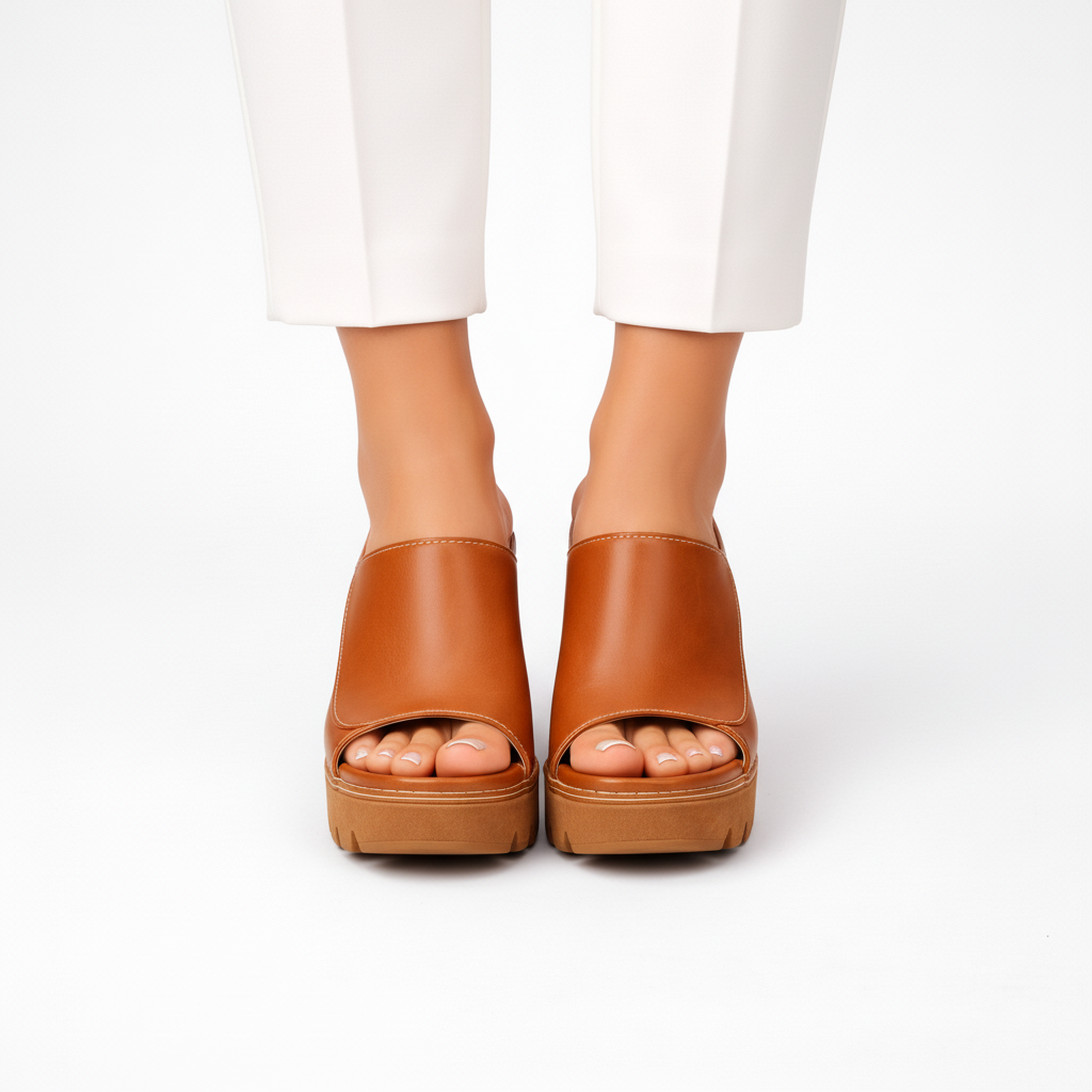 Billie | Autumn Block Heel Mule