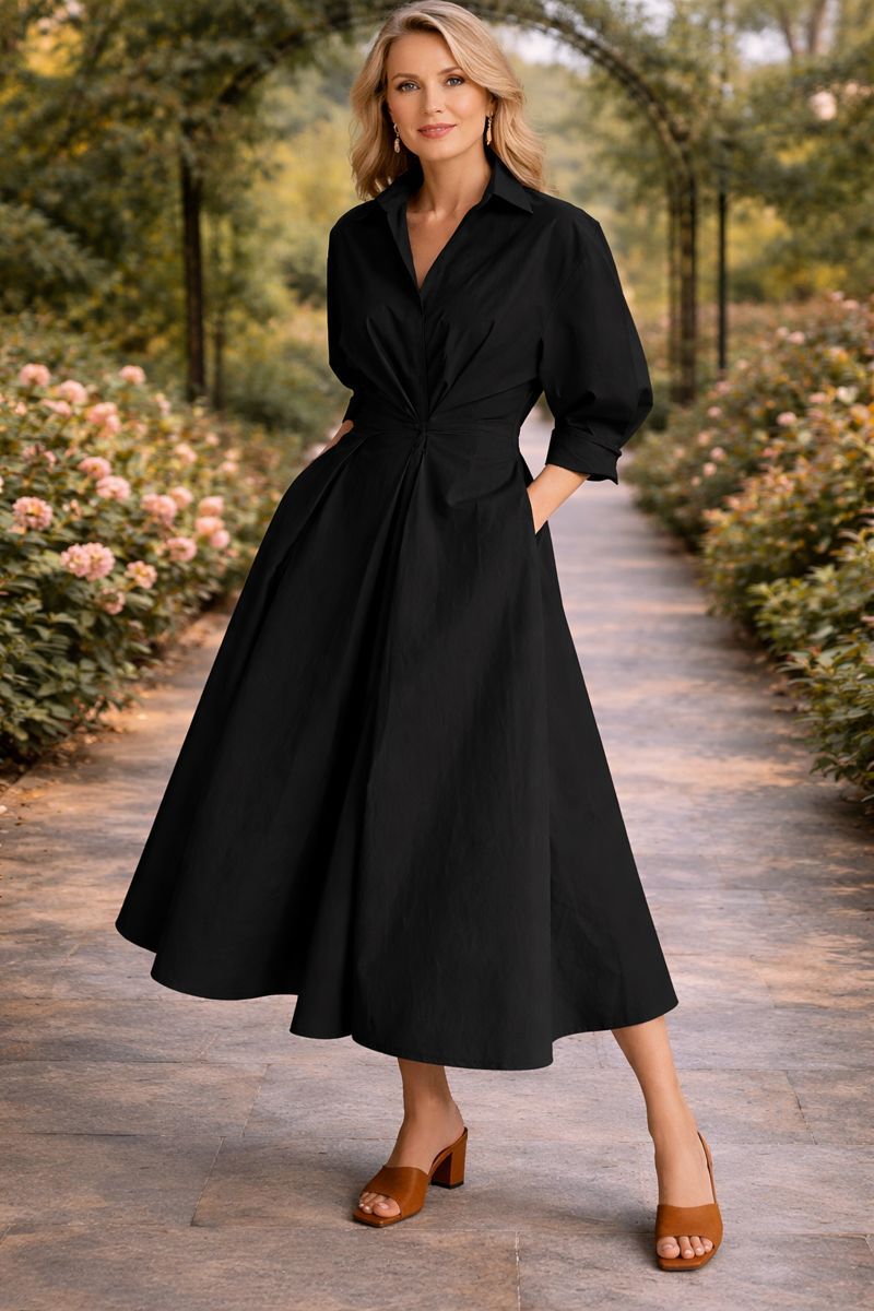 Monroe™ | Wrap-Front Maxi Dress