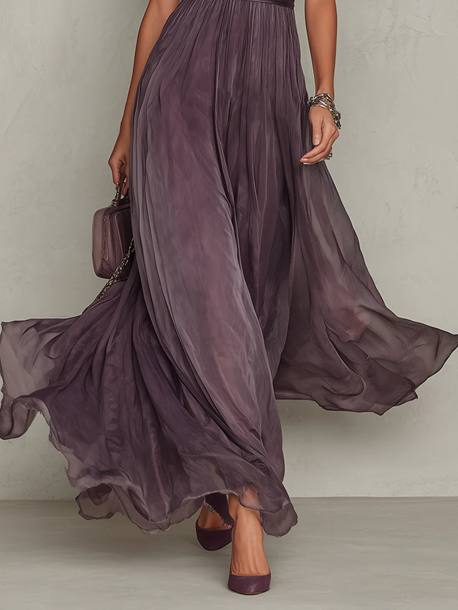 Margot | Autumn Dusk Maxi Dress